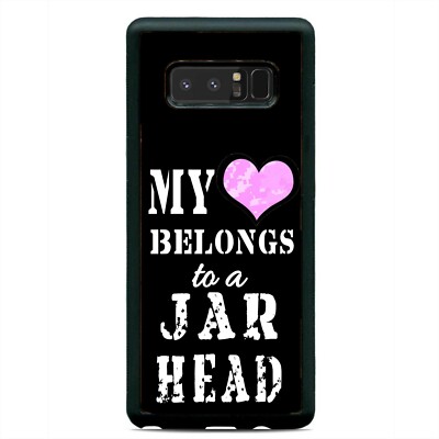 My Heart Belongs Jar Head Case Cover Samsung Galaxy Note 20 Ultra 10 Plus 9 8