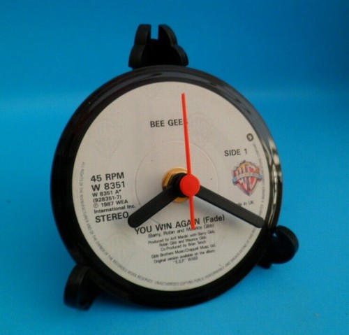 Vinyl Record 4" DESK CLOCKS Made from upcycled singles - Artists starting 'B' - Picture 75 of 320