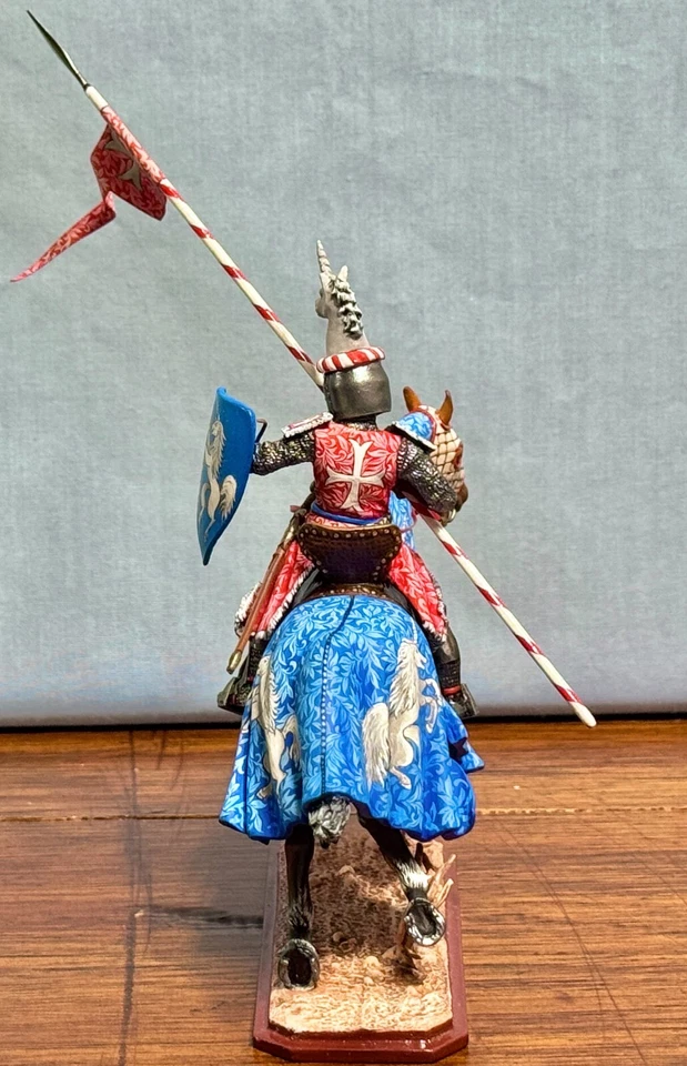 Grenada G168.5 1:32 Made in Russia Medieval Knight Hospitaller Geoffrey Le Rat - Image 3 of 4