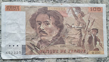 Frankreich 100 Francs 1993 Banknote,