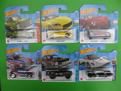 2022 Hot Wheels Autos auf kurzen Karten Nr.101 bis Nr.150 (Wählen Sie die gewünschte)