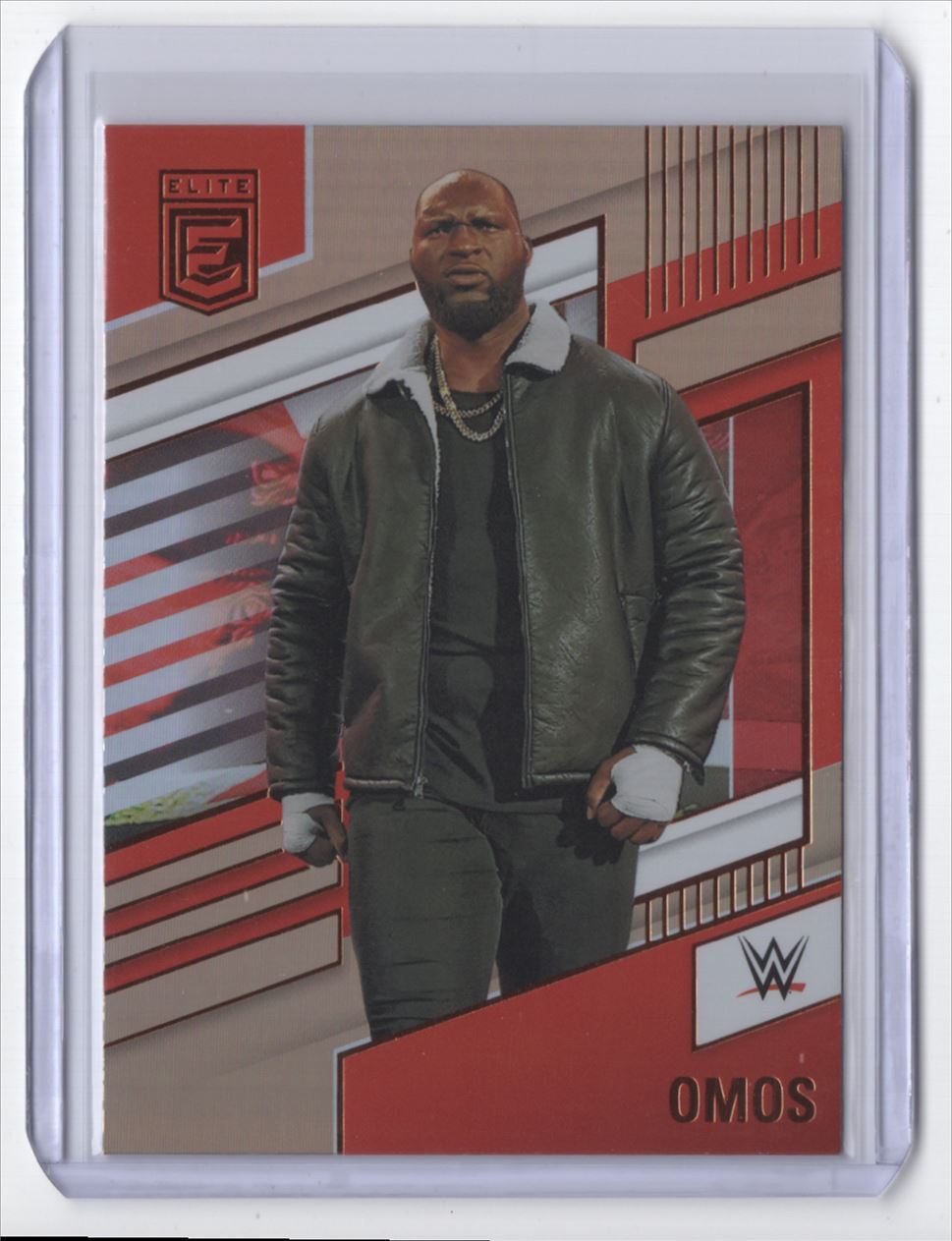 2022 Chronicles WWE Elite Bronze Omos * #248