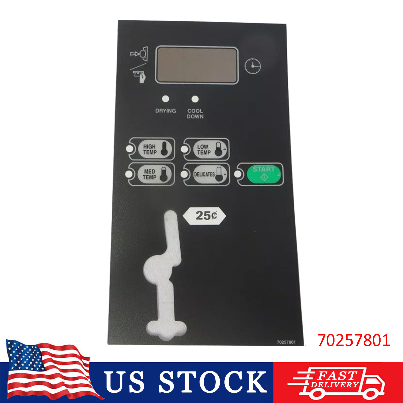 BC BX TEXT STK Models Speed Queen Dryer Overlay Part #70257801 – Brand New Replacement For BC/BX Models, Textured Stock 279827 Dryer Motor - Foto 4