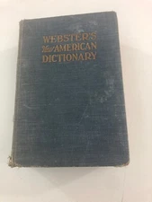 Webster's New American Dictionary (Hardcover, 1956)
