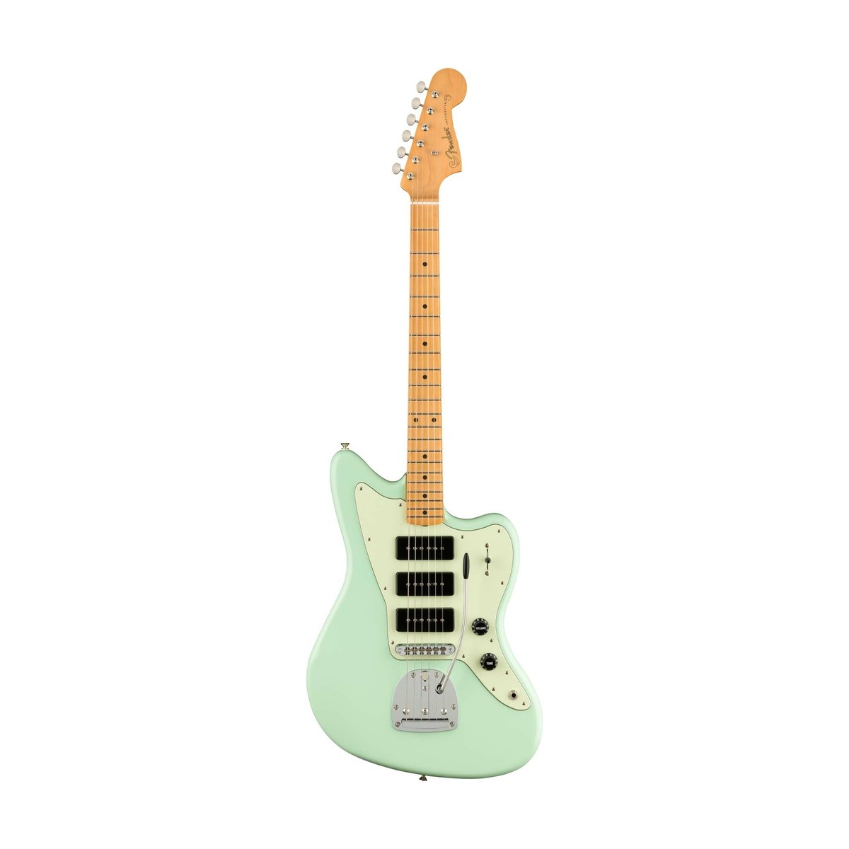 Fender Noventa Jazzmaster Electric Guitar, Maple FB, Surf Green | eBay