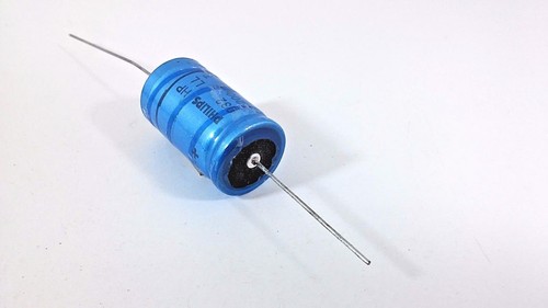 1 Pcs Philips Capacitor 2200uF 16V Axial Electrolytic Aluminium Leads 9323 - Picture 3 of 4