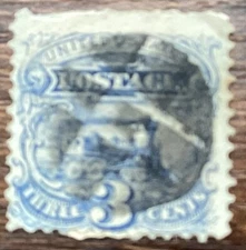 US Stamp 1869 Locomotive SC#114