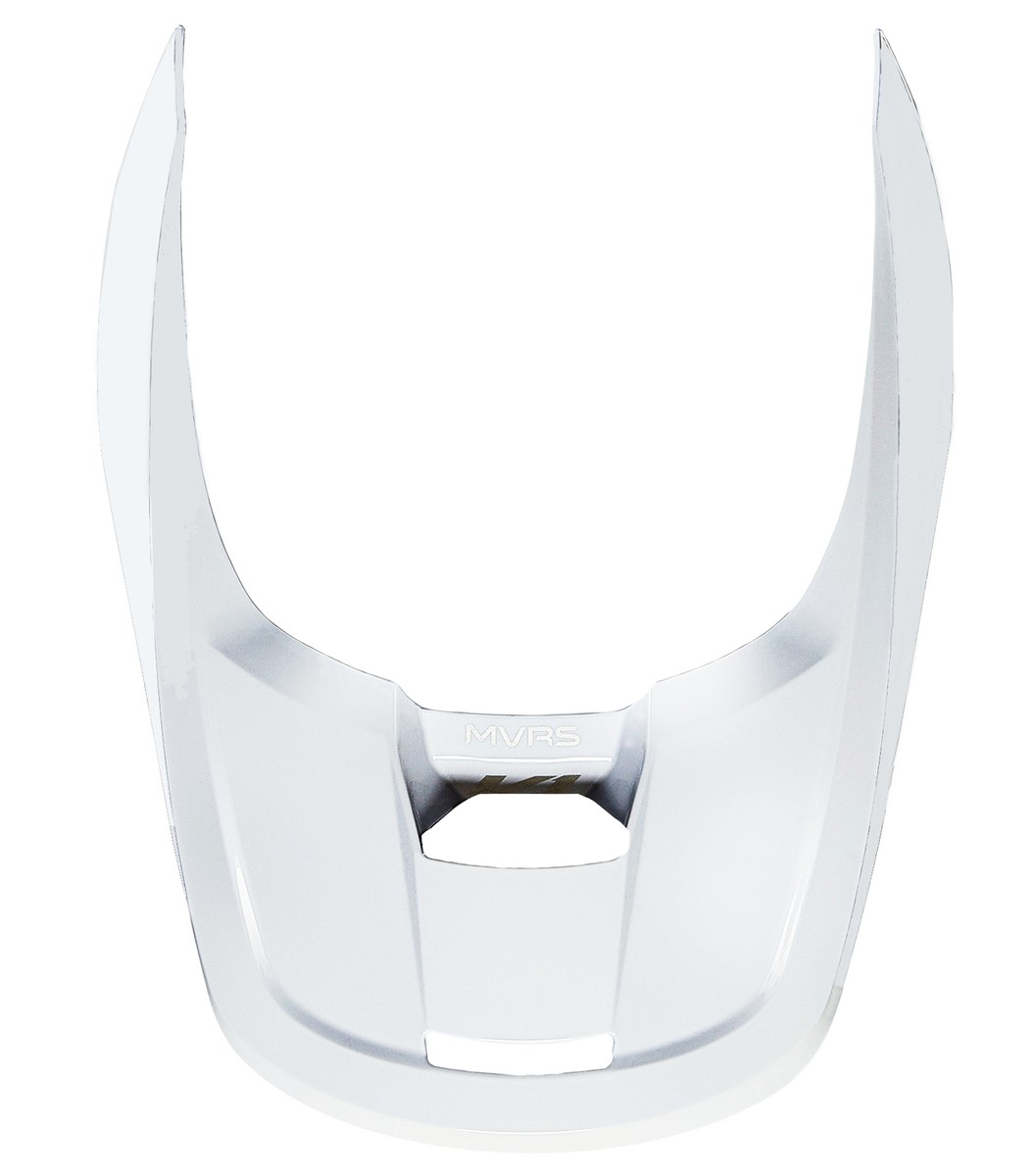 Fox Racing V1 Plaic Helmet Visor/Peak White