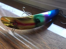 Custom Painted Luhr Jensen Kwikfish K-16x, X-treme, Broken Glass