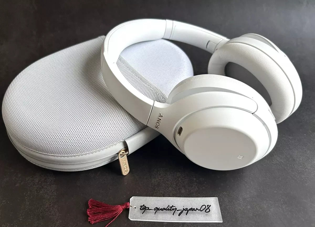 SONY WH-1000XM4 Silent White Limited Wireless Noise Canceling