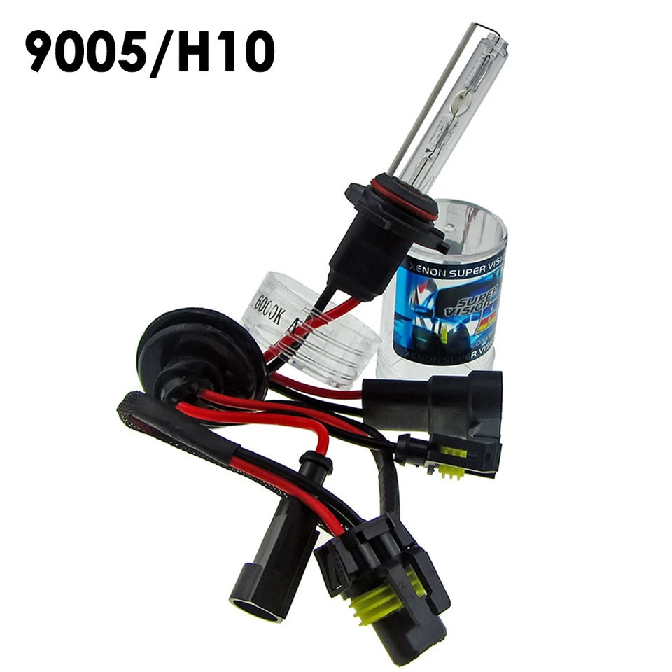 2X NEW HID XENON HB3 9005 9145 Headlight HID Bulbs AC 35W 4300K OEM White - Image 2 of 4