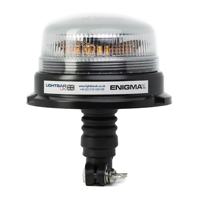 Enigma Flexi DIN Masthalterung R65 drehbar blinkend gelb LED Strobe Leuchtfeuer