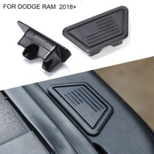 Black Rear Truck Bed Stake Hole Cover Plugs For Dodge Ram 1500 2018 Accessories