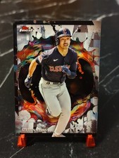 2024 Topps Finest Steven Kwan Rare Cleveland Guardians 