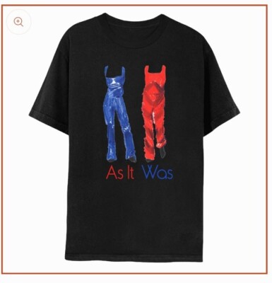 Offical Harry Styles ''As It Was Tee'' - Size Large - One Direction 