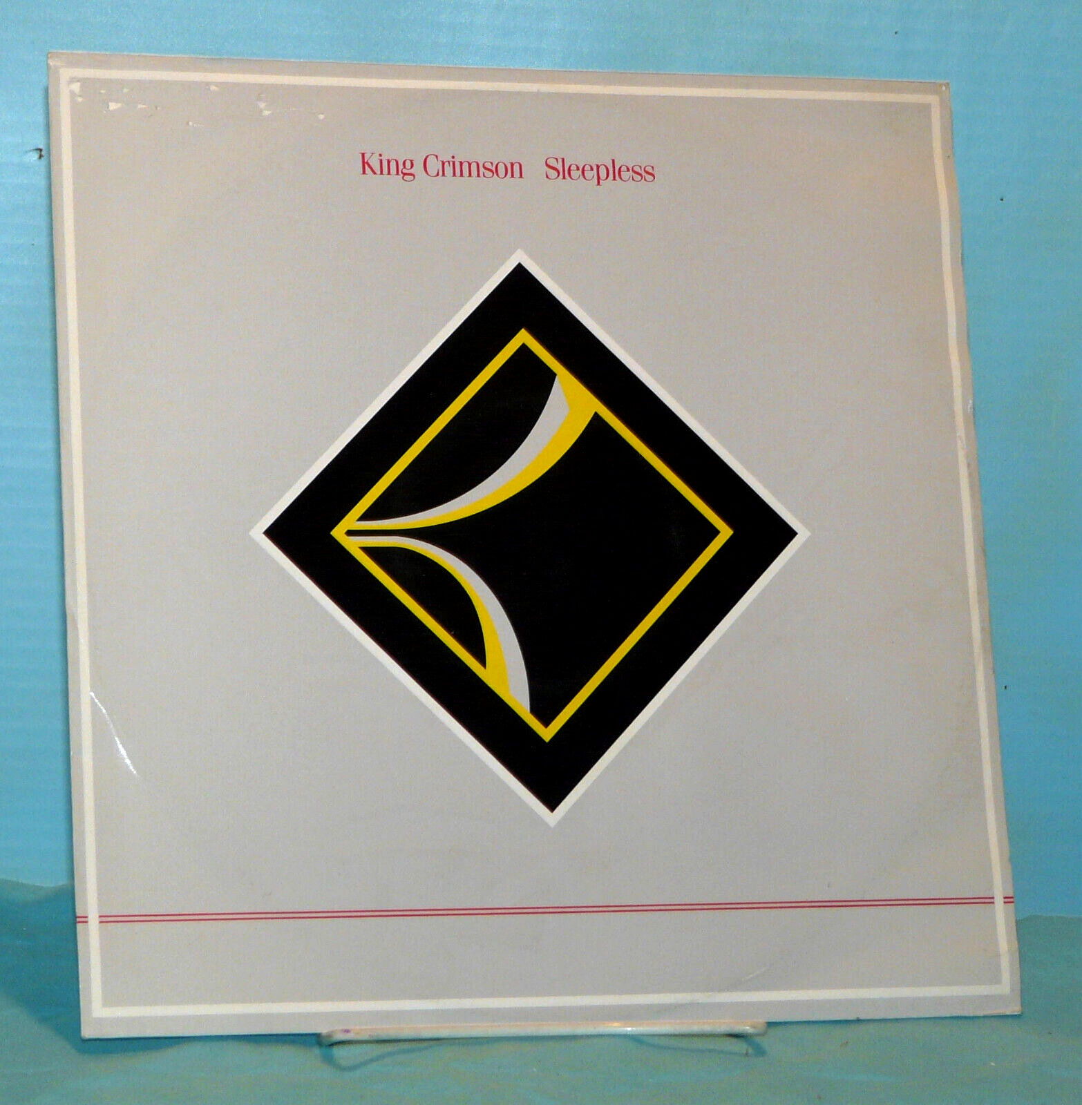 King Crimson~Sleepless~1984 EG Records Vinyl, 12", 45 RPM, Single~EGOX 15