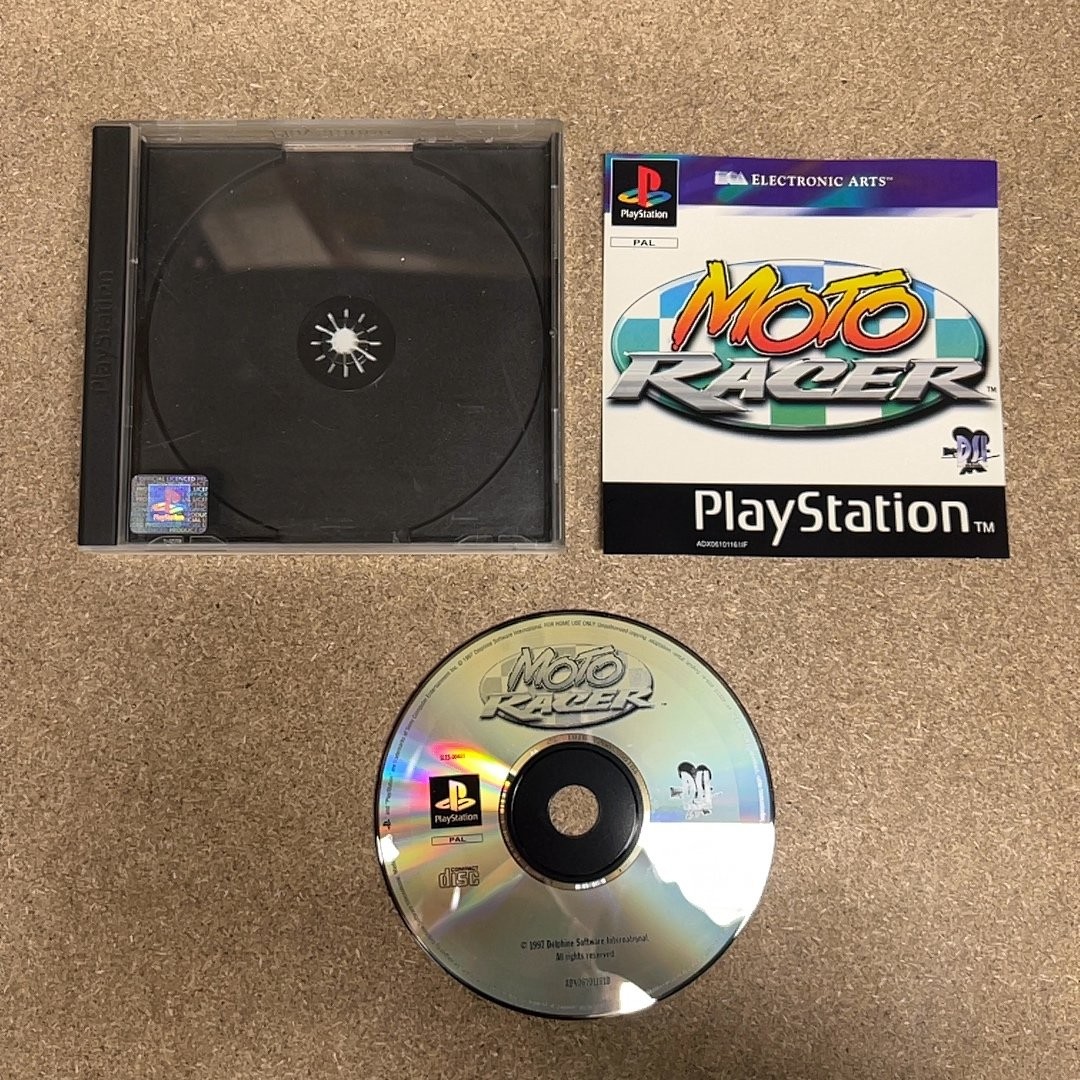 Moto Racer™ (PlayStation 1) [No Manual, Tested]