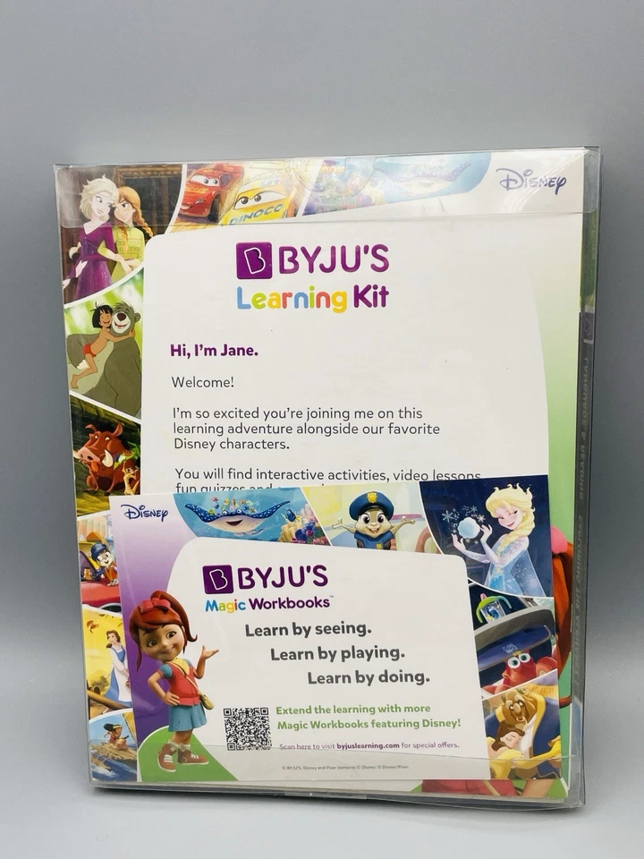 Byjus Disney Magic Workbook Pre-K Language Reading Exploring The Alphabet 1 v. 2 - Image 2 of 4