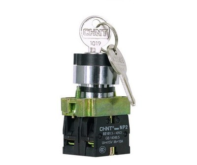Chint NP2-BG41 NP2BG41 Pushbutton Switch 1NO Fee Ship *yt