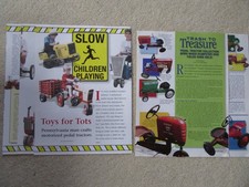 Toy Pedal Tractor Collection, Motorized Pedal Tractor Articles