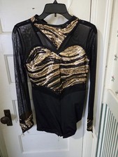 Weissman Gold Dance Costume - Adult Medium