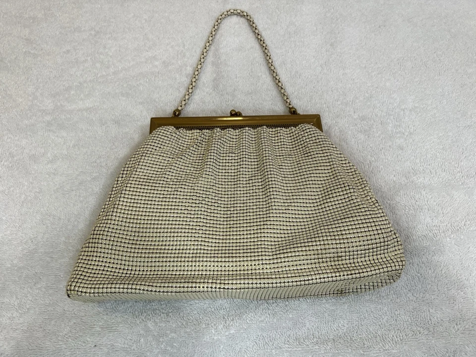Vintage Whiting & Davis Co Mesh Bag Evening Dance Purse W/original Coin Purse - Image 3 of 4