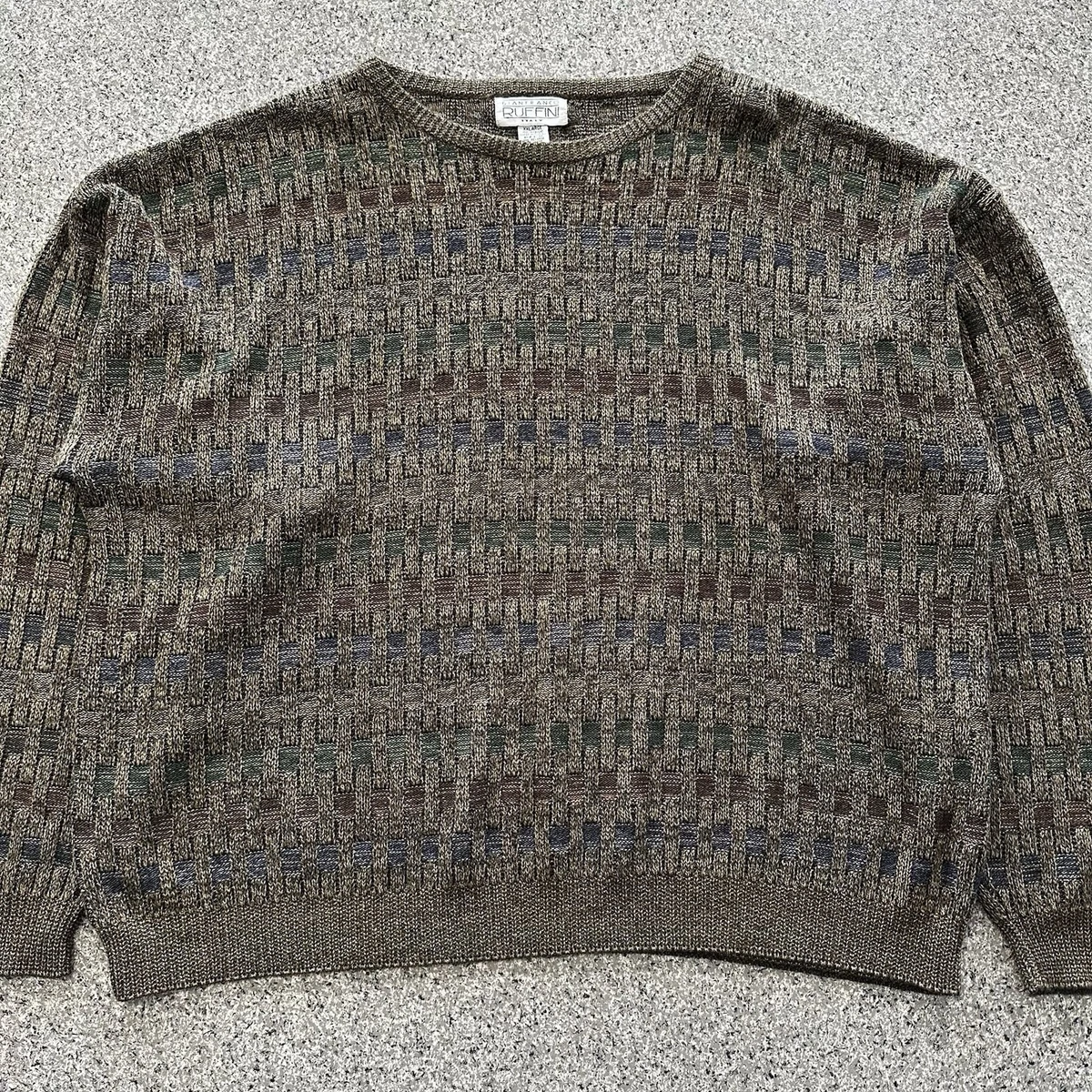 GIANFRANCO RUFFINI イタリア製 アートニット 90s 総柄 Men's Gianfranco Ruffini Sweaters for sale - eBay