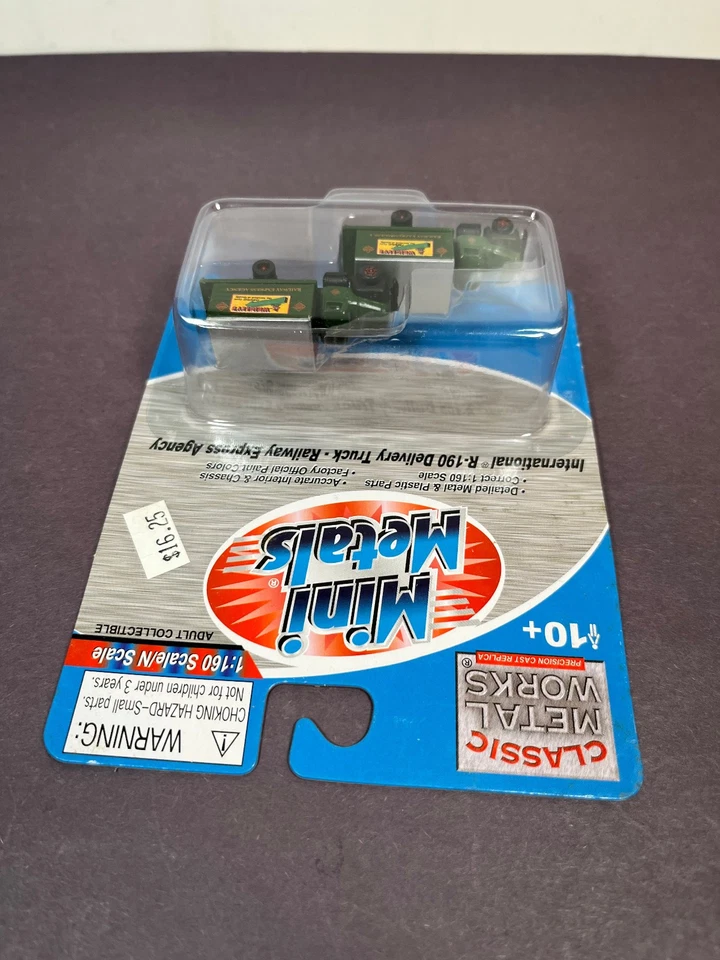 Mini Metals 50337 R-190 CAMIÓN DE ENTREGA AGENCIA FERROVIARIA EXPRESS Set Escala 1:160 N Foto 4 de 4