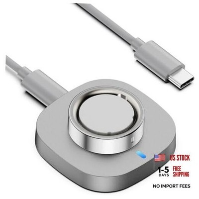 Charger Compatible with Aura-Ring Gen 4, Charging Dock with USB-C Cable Size 7