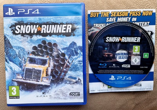 SNOWRUNNER PS4 , Also PS5 digital *MINT* - Picture 1 of 2