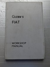 Fiat 500 500D 600 1100 1200 1500 1800/112B 2100/114 2300/114B Workshop Manual