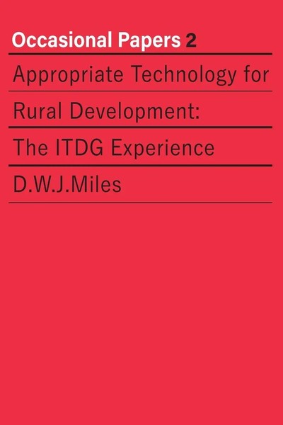 Derek Miles | Appropriate Technology For Rural Development | Taschenbuch (1982)-image