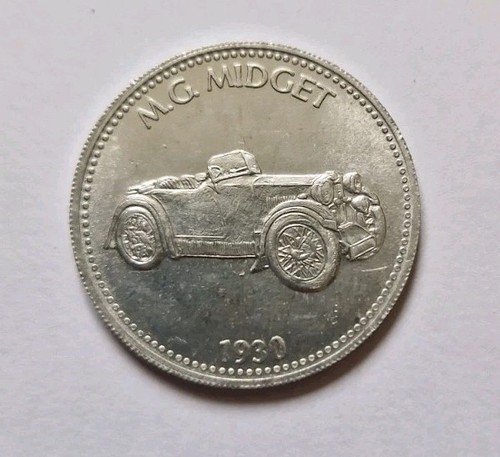 Shell Historic Cars MG Midget 1930 Medaille Münze Automobilia - Bild 1 von 1