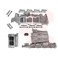 VAN Wezel LadeluftküHler WassergeküHlt Aluminium FüR VW Passat Variant 58004361