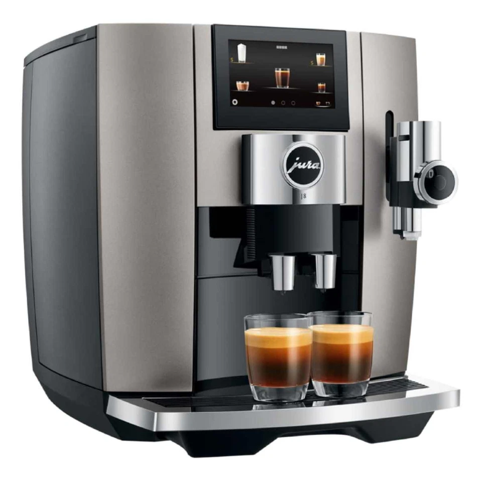 JURA Máquina de café J8 Midnight Silver - Imagen 3 de 4