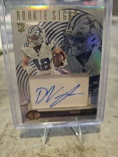 2023 Panini Illusions Rookie Signs Deuce Vaughn 06/75 Silver Auto