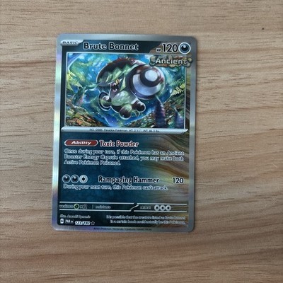 Pokmon TCG Brute Bonnet Holo Rare Card Paradox Rift 123/182 Mint Condition | eBay Pokmon TCG Brute Bonnet Holo Rare Card Paradox Rift 123/182 Mint Condition | eBay