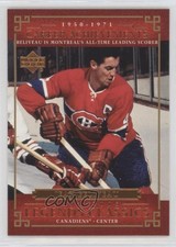 2004 Upper Deck Legends Classics Career Achievements Jean Beliveau #71 HOF e9p