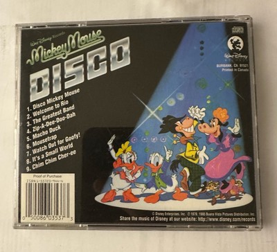 Walt Disney Records 2 CD Lot Mickey UnRapped Rock Around The Mouse