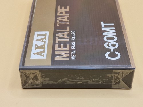AKAI METAL C-60MT Blank Audio Cassette Tape (Sealed) New - Picture 8 of 8