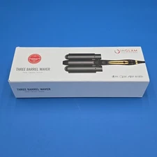 Inglam Three 1.25" Barrel Triple Ceramic Waver Beach Waves New Opened Box