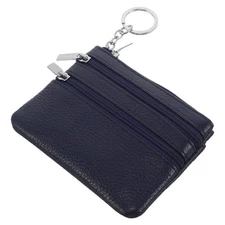  Small Zip Wallet: Coin Purse Change Holder - Small Keychain Wallet Jewelry