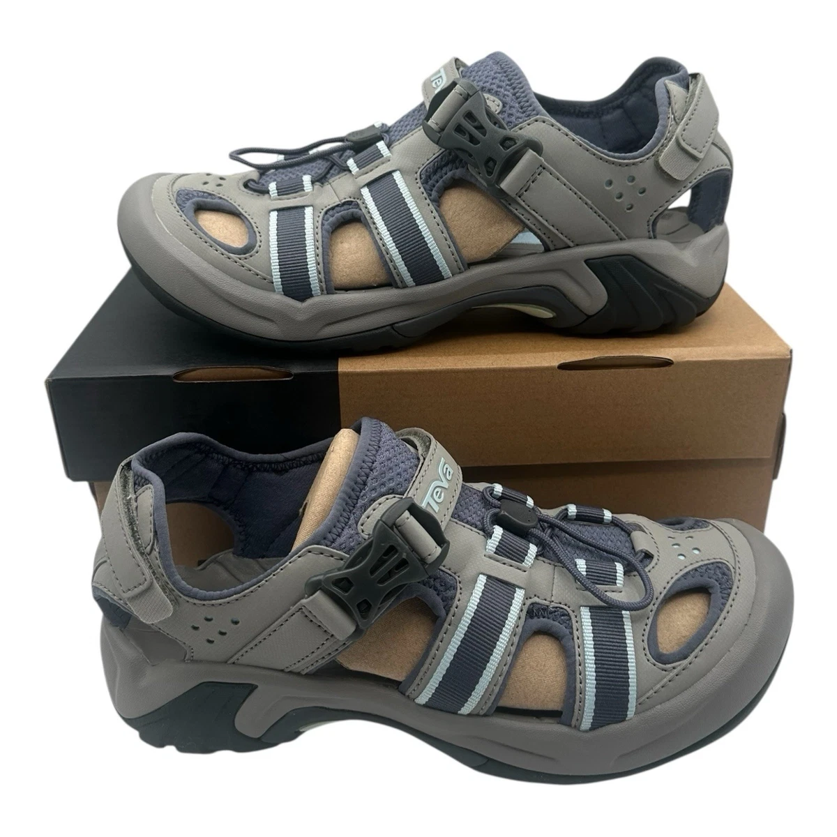 Sandales De Randonnée Teva Omnium Strap - Taille 6 (EU 37) Pour Femme, Occasion Mais En Bon état