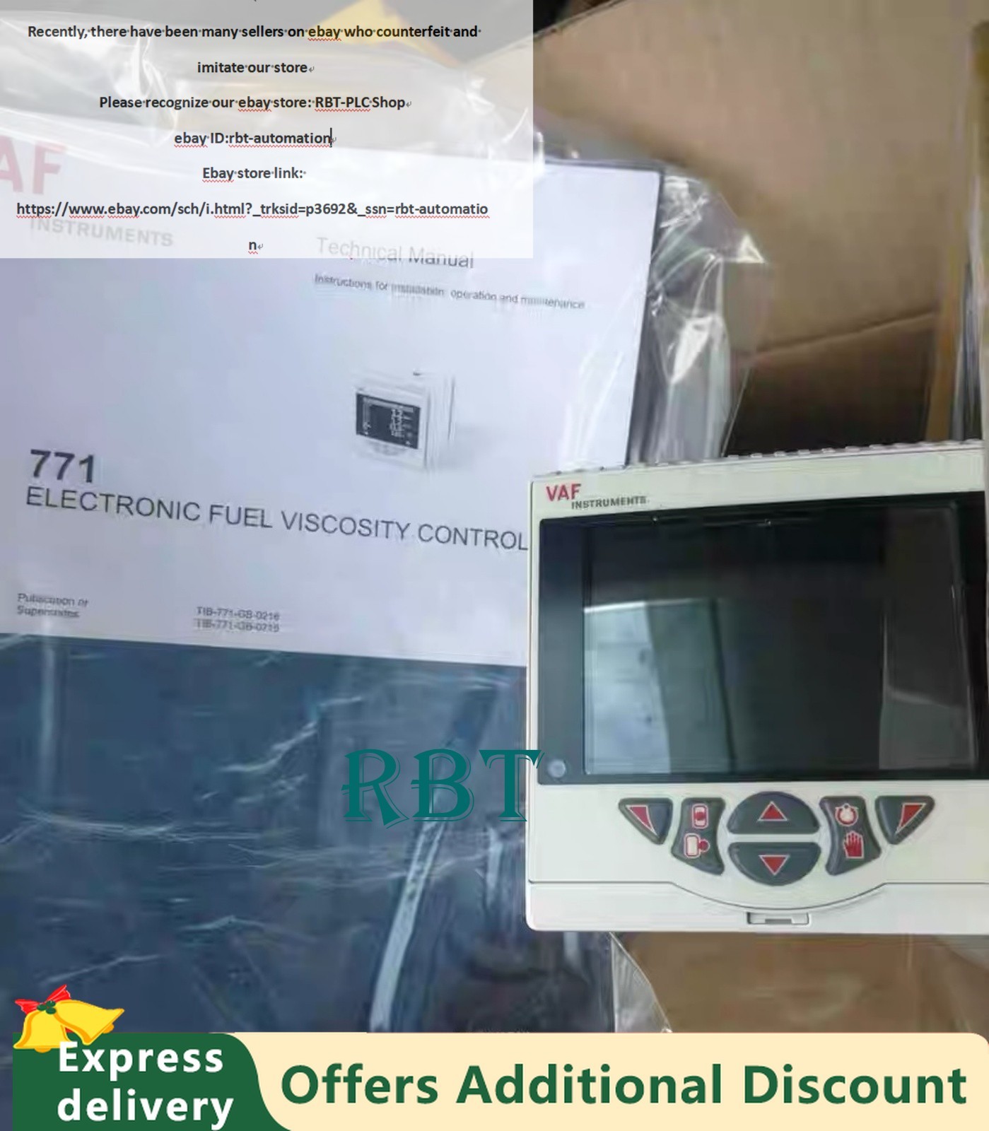CM30/2V0S0EB/S02 VAF viscosity controller brand new FedEx/DHL