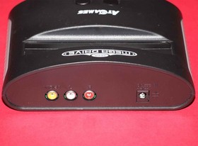 Sega MegaDrive Classic Game Console with 2 controllers, power supply and cables.