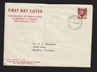 AUSTRALIA 1953 SIGMA FDC TASMANIA SETTLEMENT ADDRESSED