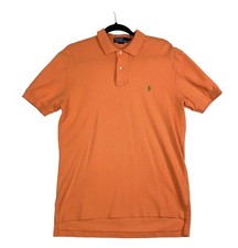Polo by Ralph Lauren Size L Classic Fit Orange Short Sleeve