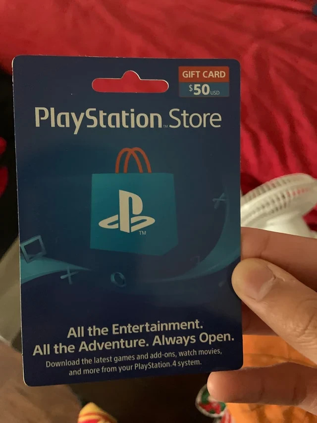 Sony PlayStation Store $50 PSN Gift Card PS5 PS4