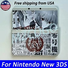 Top  Bottom Plates Cover Housing Shell Faceplate Case For 2015 Nintendo New 3DS