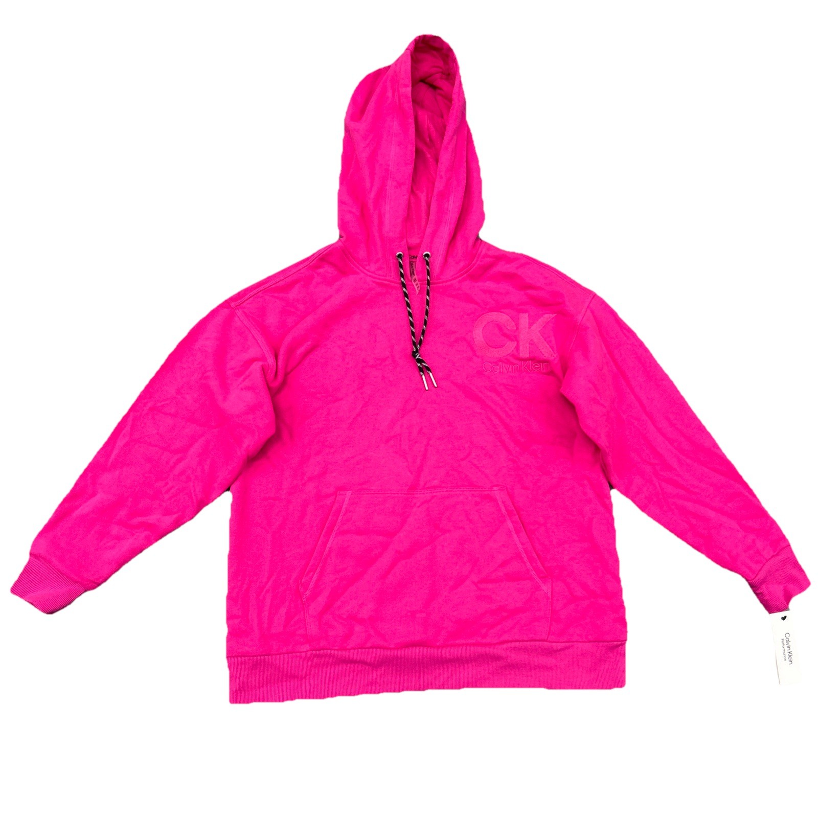 Calvin Klein Women's Performance Tech Fleece Hoodie Hooded J